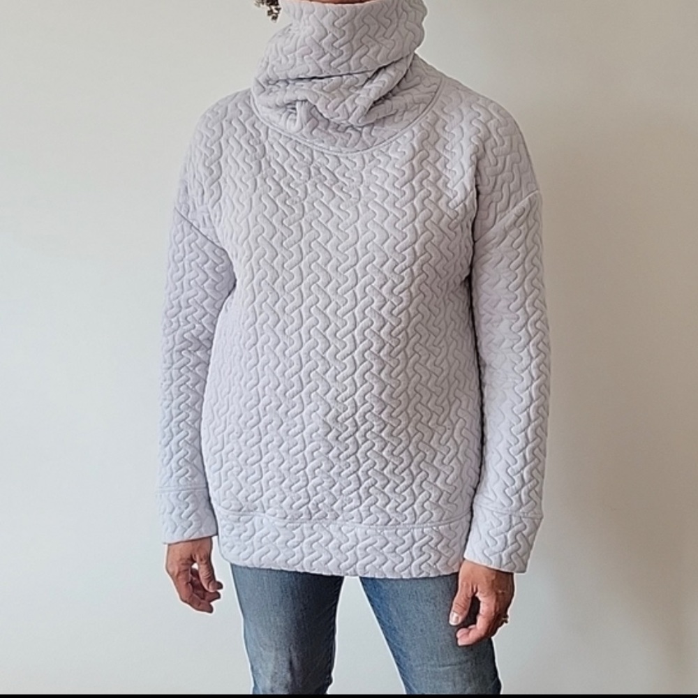 GAP fit slouchy oversize funnel neck sweater